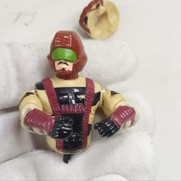 1990 Hasbro GI Joe Original Rock Viper Action Figure With Gun - Picture 3 of 9